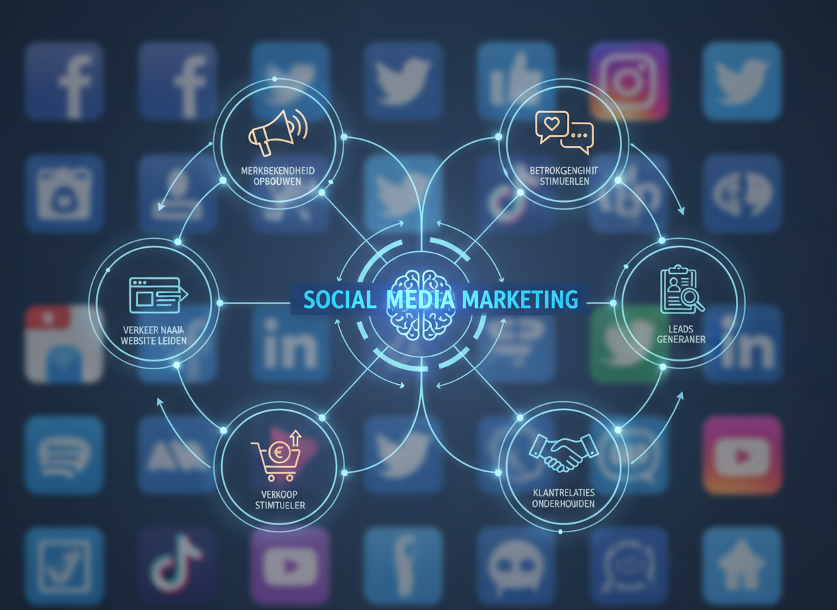 Social media uitbesteden bij AuraHost - Marketing Strategie